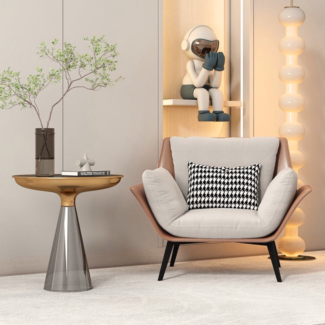 Caden – Modern och kontrasterande loungestol