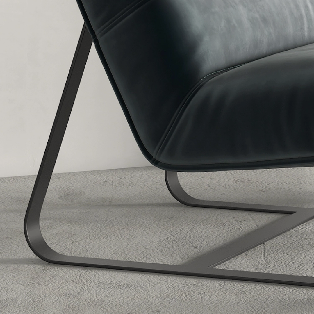 Aryd – Minimalistisk och skulpturell fåtölj